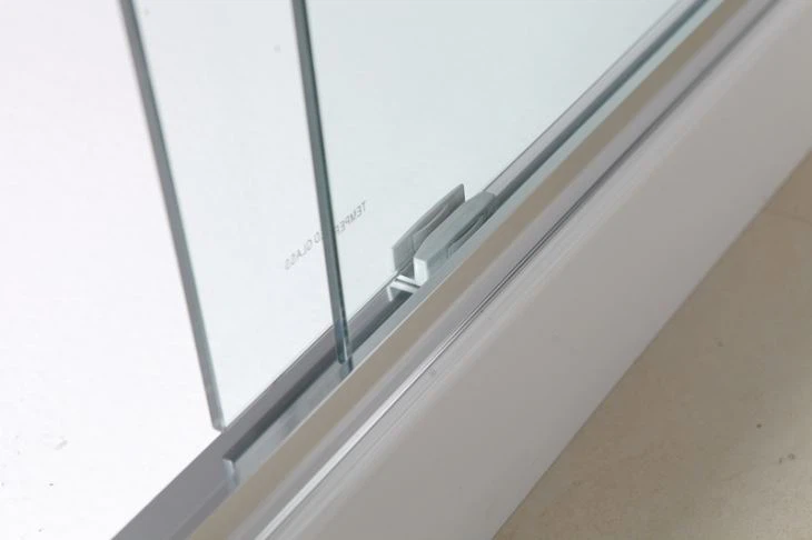 Double Aluminum Framed Sliding Shower Doors