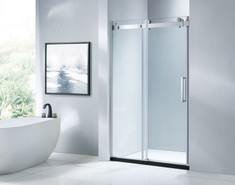 Herdet glass dusjkabinett